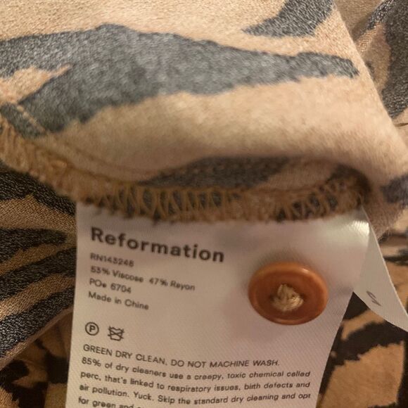 Reformation Marita Midi animal print dress - Picture 14 of 16